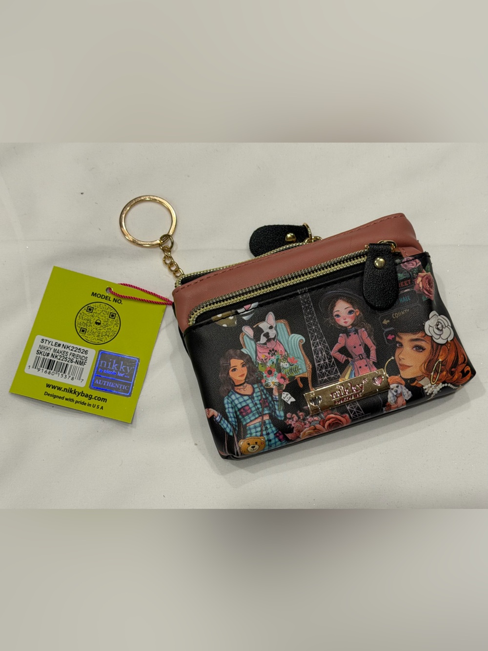 NIKKY MINI ZIP POUCH (COIN PURSE)
NK22526